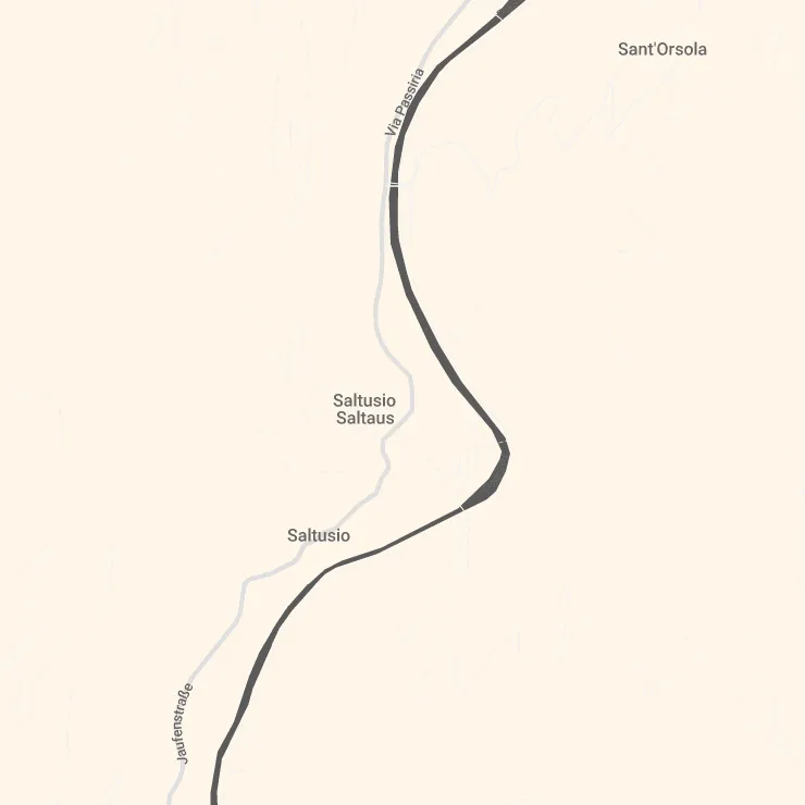 Mappa con la posizione dell’Aktiv Lodge vicino a Merano, apre Google Maps